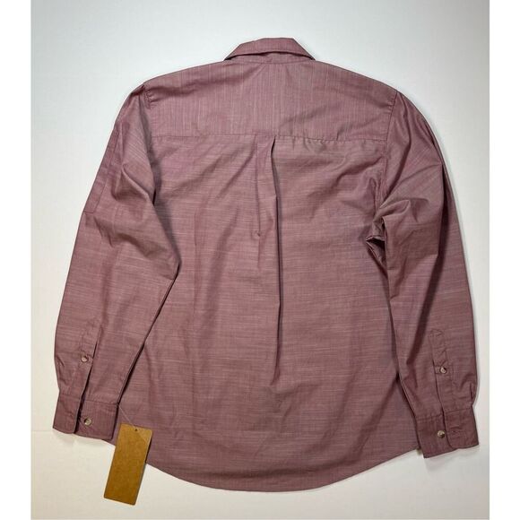 NEW Chef Works Urban Collection Roll Tab Sleeve Chambray Shirt Rose Size Large - Picture 11 of 13